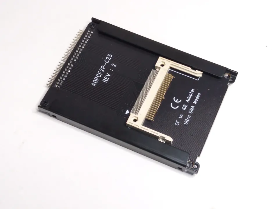 

Карта адаптера Dual CF на 44-контактный IDE, сменный кронштейн CompactFlash с 2 слотами для жесткого диска IDE 2,5 дюйма
