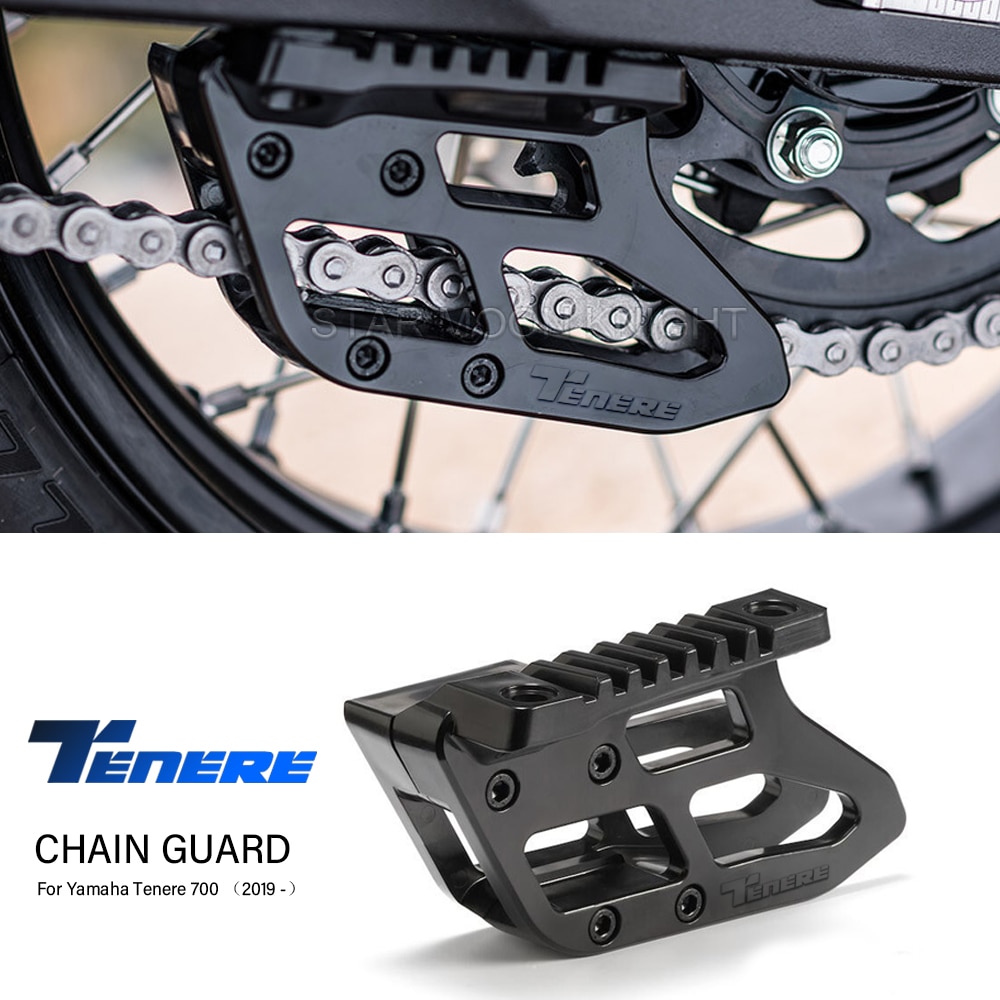 

Для Yamaha Tenere700 Tenere 700 2019 2020 2021 2022, аксессуары для мотоциклов, направляющая цепи, защитная крышка, направляющая стабилизации