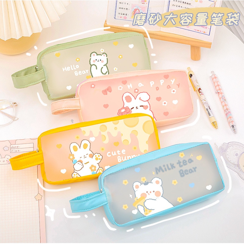 

Прозрачный пенал Kawaii