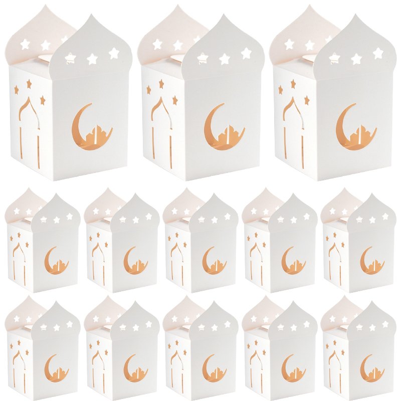 

Картонные подарочные коробки для конфет Eid Mubarak ZQNYCY