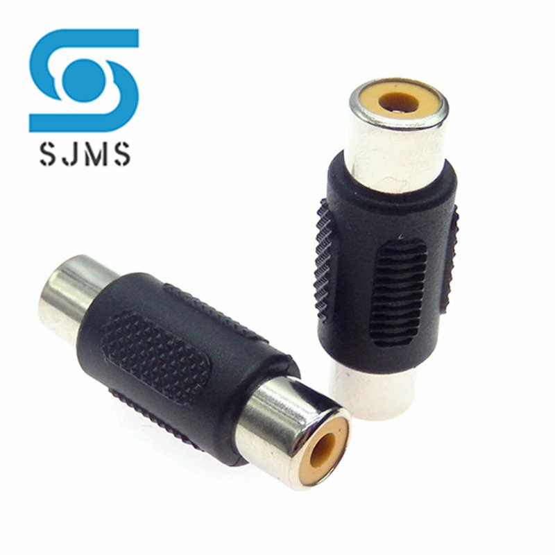 

Переходники RCA Female to RCA Female 2 шт., SJMSDZ