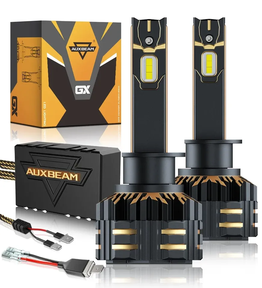 

AUXBEAM 110 Вт Светодиодные лампы для фар H4 H7 H11 9005 9006 25000 LM Супер яркий 6500K Белый свет Автоматические фары Автомобильные фары серии GX