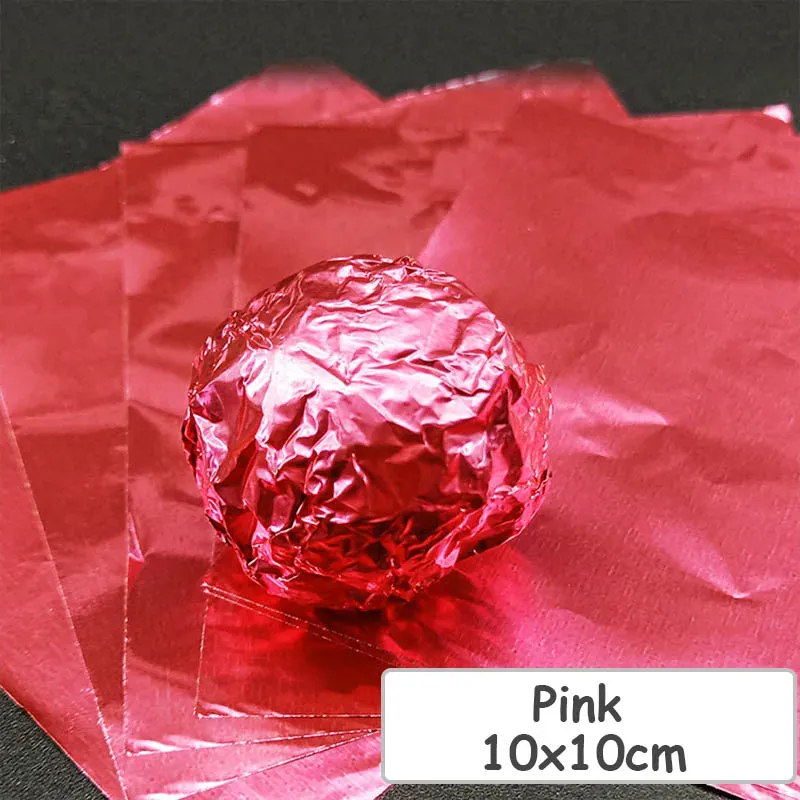 

Алюминиевая фольга для упаковки 10x10 см, 100 шт.