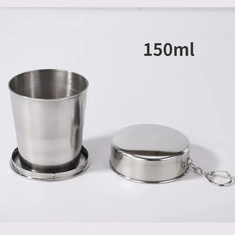 

Складная чашка из нержавеющей стали 75/150/250 мл