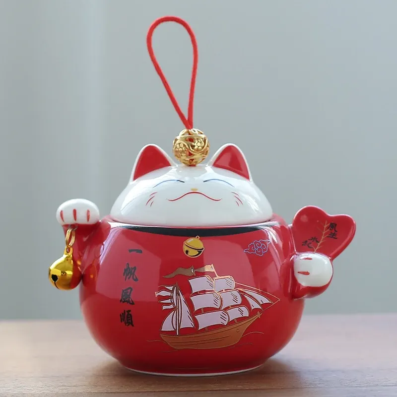 

Керамическая чайная банка JINGDE TEA SET CN Fujian
