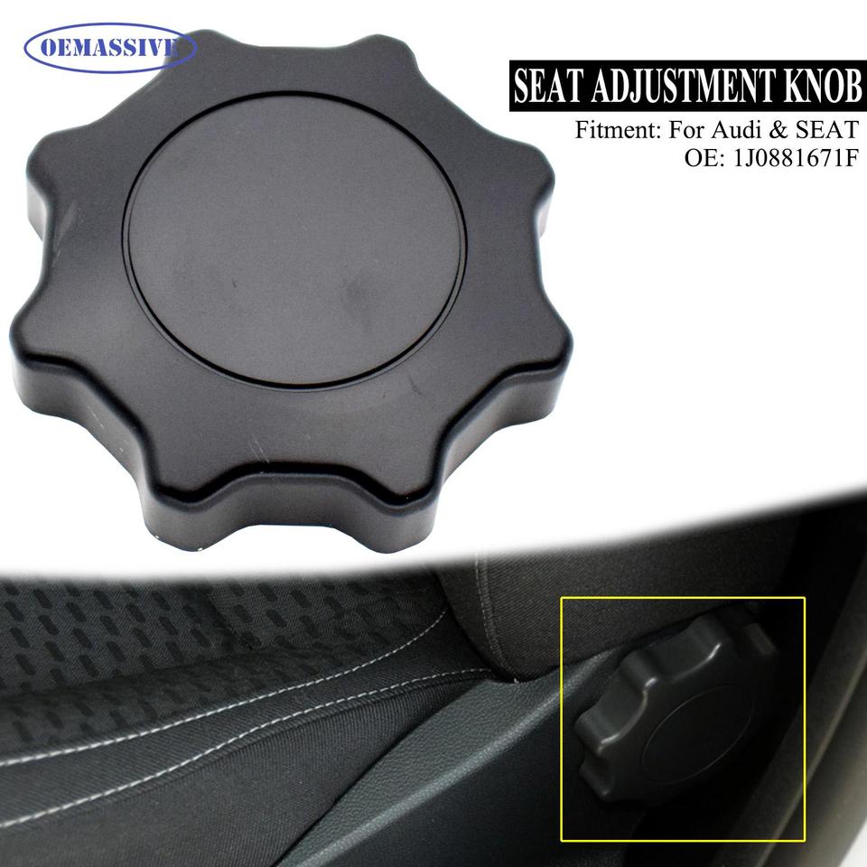 

OEMASSIVE для Audi A1 A6 C5 A4 B6 SEAT Cordoba Ibiza 6L Leon Arosa Toledo ручка регулировки сиденья 1J 0881671 F Автомобильный регулятор кресла
