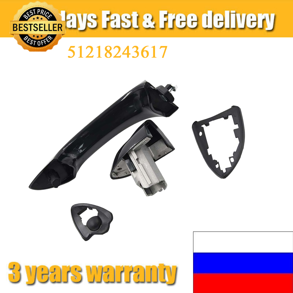 

Для-BMW X5 E53 2000-2006 Ручка передней левой пассажирской внешней двери 51218243617 Левый автомобиль