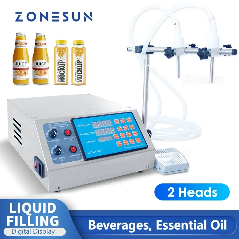 

ZONESUN ZS-YTDP2 Электрический насос с цифровым управлением, машина для розлива жидкостей, бутылок 0,5-4000 мл для парфюмерной воды, сока, масла, спирта