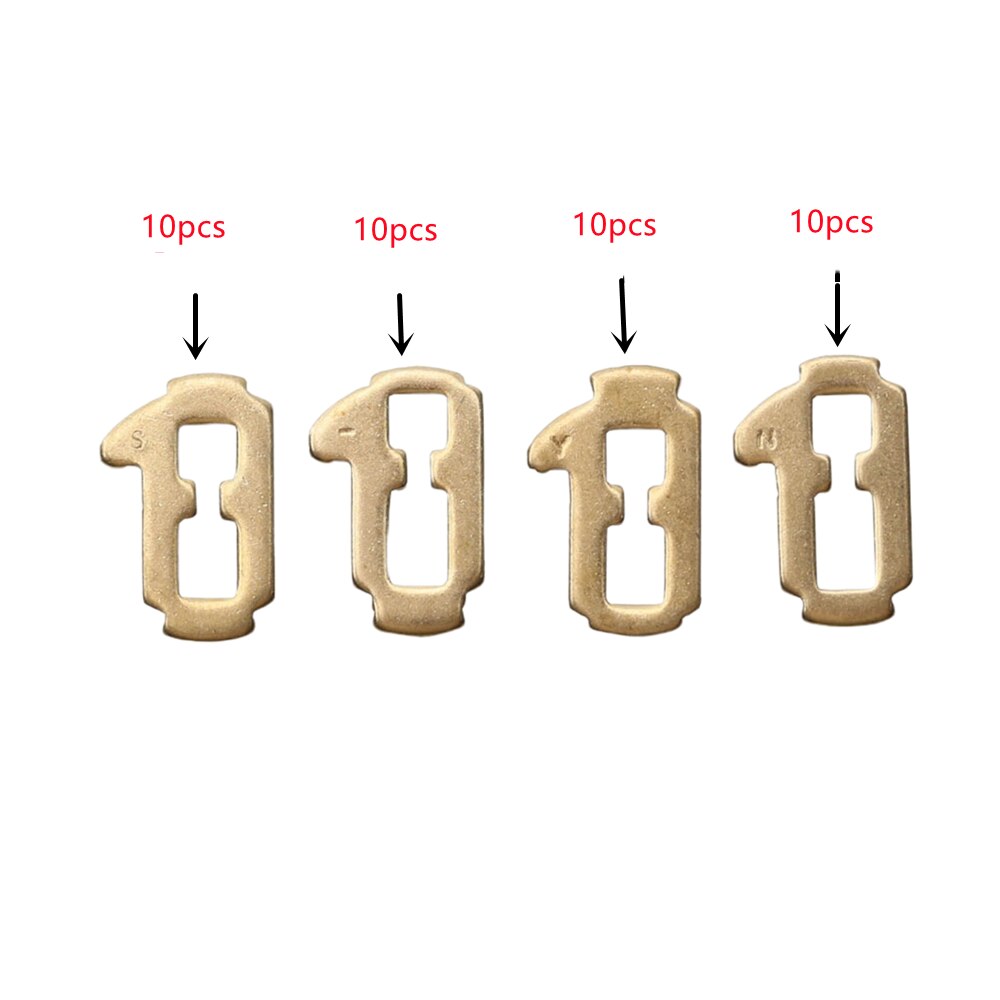 

40 шт. TOY40/ 40 шт. HY22/ 30 шт. TOY48/ 40 шт. Язычковая пластина для автомобильного замка HON66 для Toyota Набор для ремонта замка ключа аксессуары