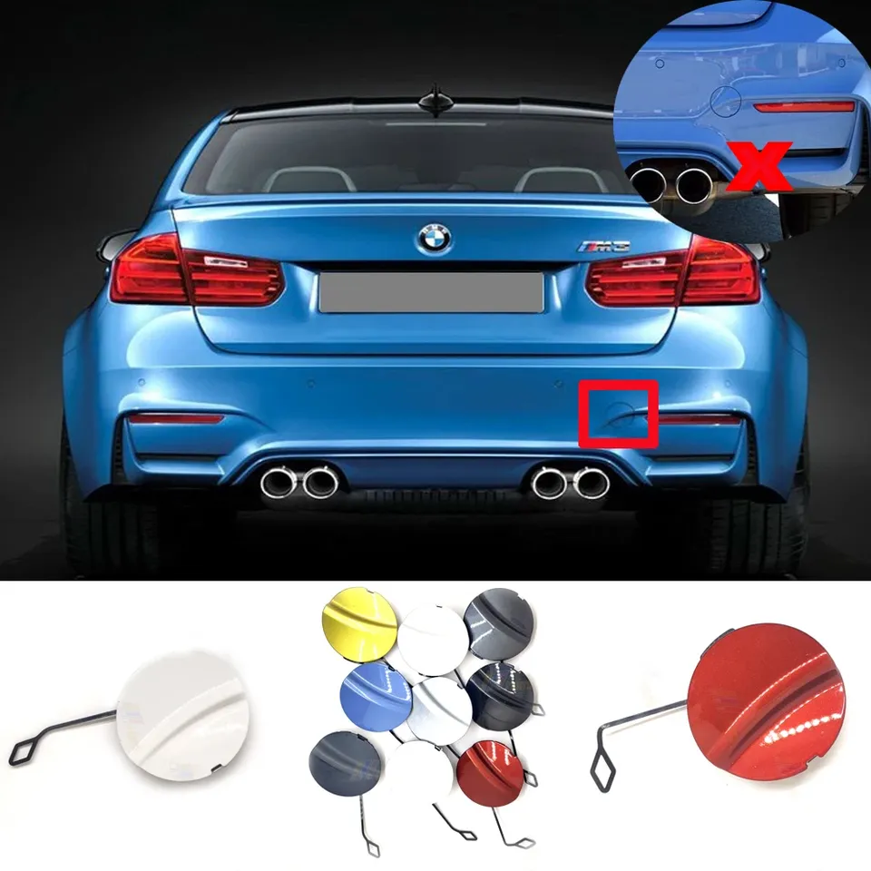 

Подходит для 14-18 BMW M серии M3 F80 базовый Седан 4-дверный задний буксировочный чехол 51128061605