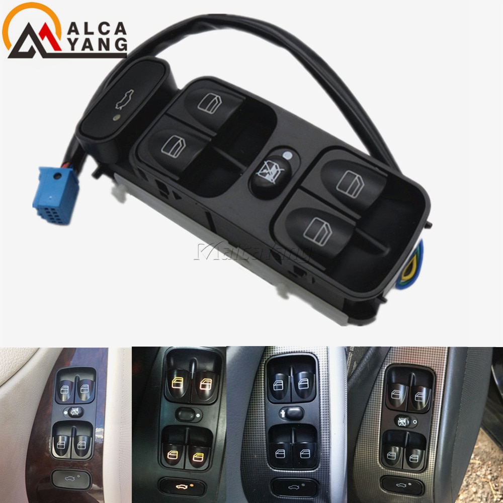 

Кнопка главного переключателя окна для Mercedes Benz W203 C200 C220 C180 C230 A 2038200110 2038200110 2038210679 A 203821067 Класс