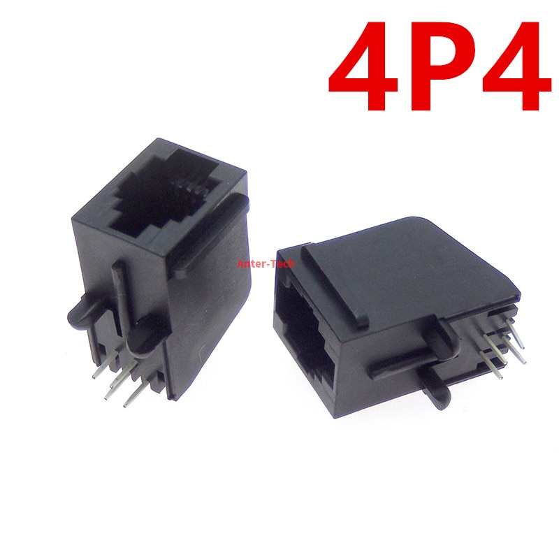 

5 шт. RJ11 RJ12 телефонный разъем Curve Pin 5722 57-4P4C 6P6C 6P4C 8P8C гнездовой разъем печатной платы 4-контактный 6-контактный 8-контактный разъем печатной платы