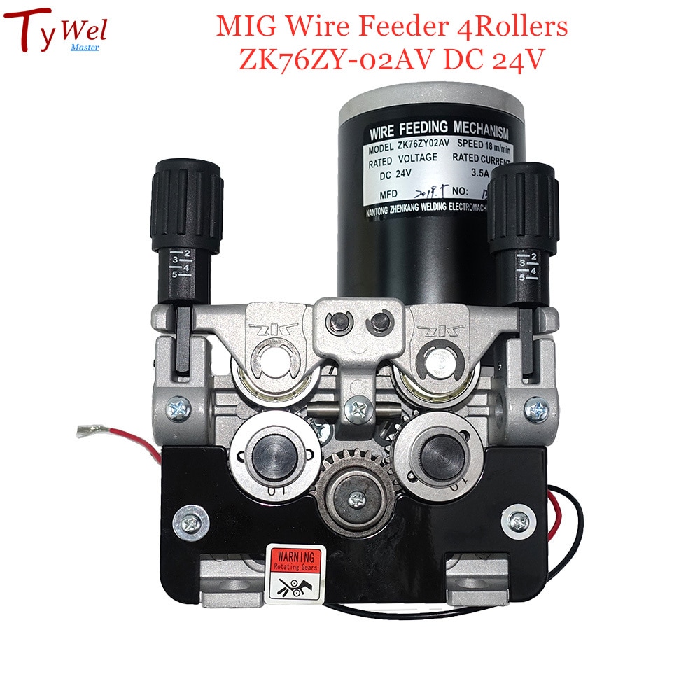 

TywelMaster Миг подачи проволоки ZK76ZY-02AV DC 24V 80Вт