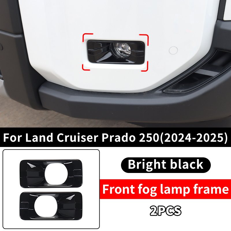 

Для Тойота Ленд Крузер 250 2024 2025 Прадо LC250 1958 Первое издание FJ250 Фара тумана автомобиля передняя Украшение Вставить,Модернизированный Принадлежности For Toyota Land Cruiser 250 Экстерьер Модификация Тюнинг
