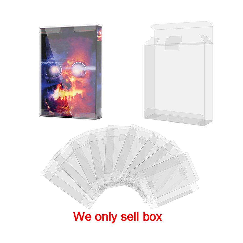 

10 шт. прозрачные коробки для VHS RTT013600