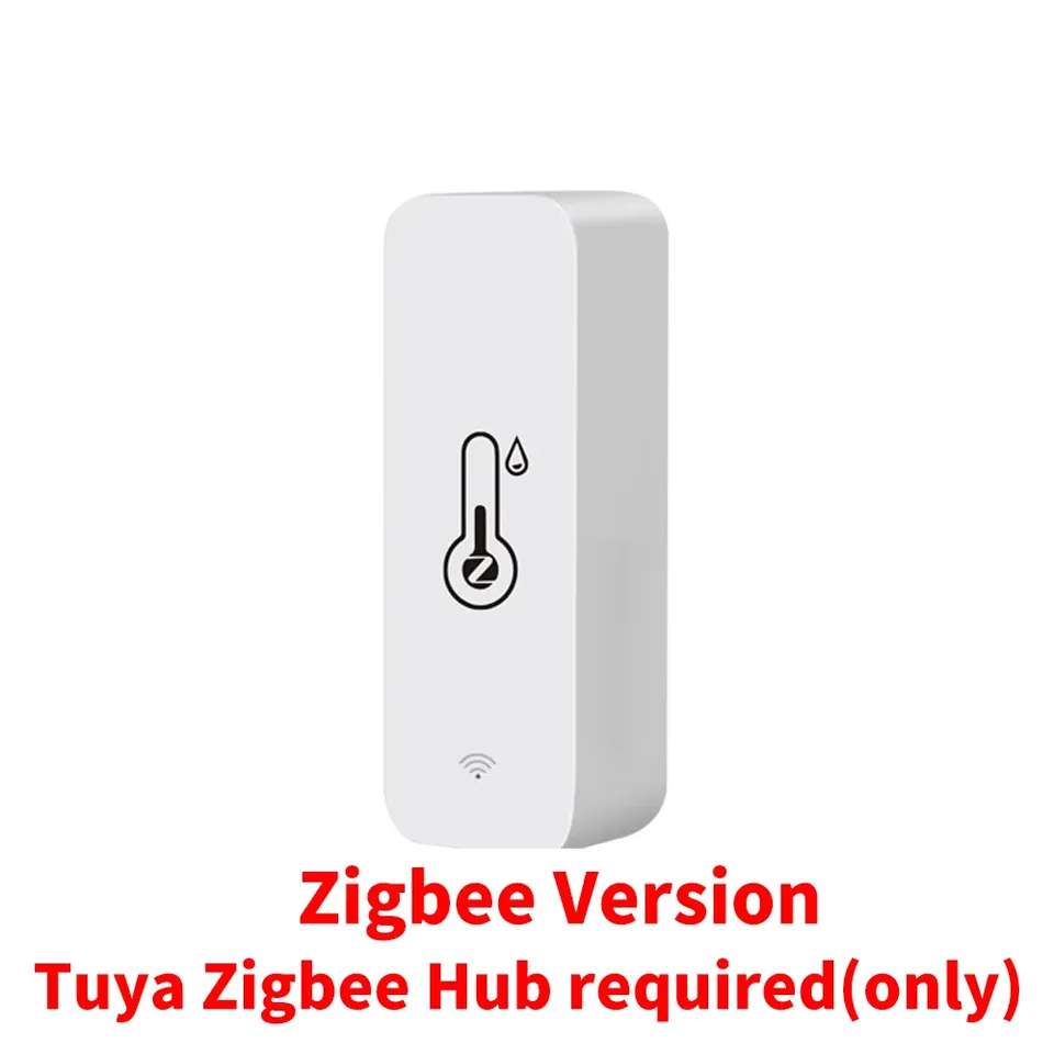 

Tuya WiFi Zigbee Умный Датчик Температуры И Влажности Внутреннее Беспроводное Приложение Для Мониторинга