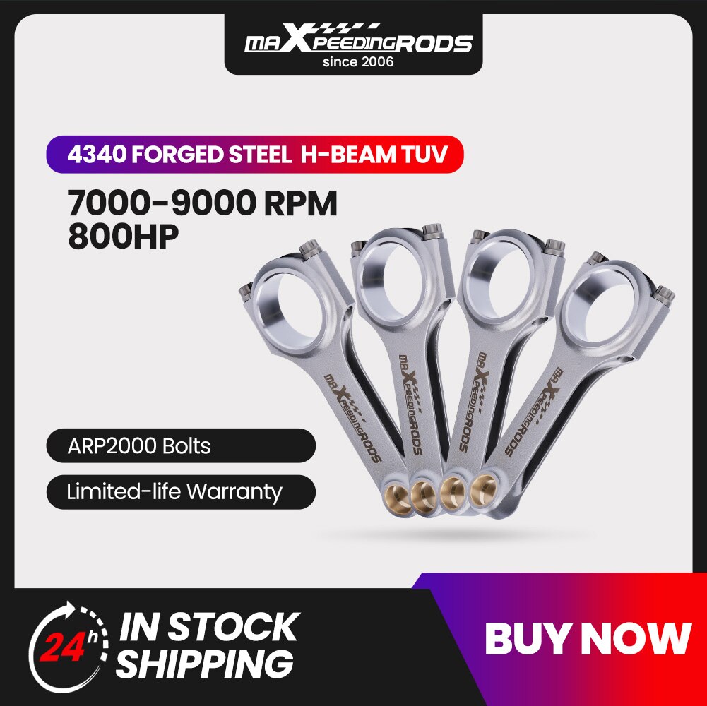 

Conrod EN24 шатуны ARP болт для Honda Acura TSX 2.4L K24 K24A4 152 мм Bellie Belias сбалансированный плавающий выстрел Peen TUV