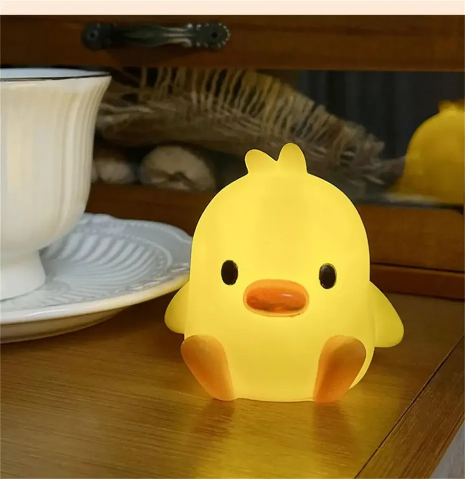 

Ночник детский желтый утка