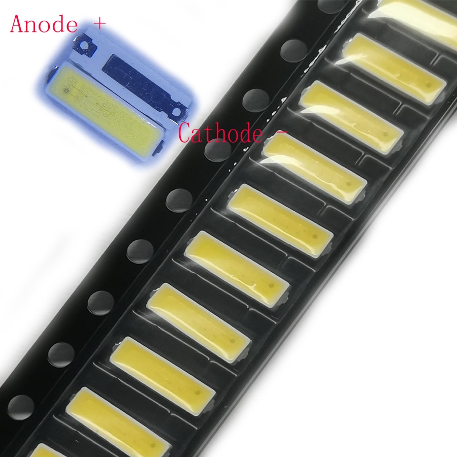 

Светодиоды Lextar SMD LED 7020 холодного белого цвета