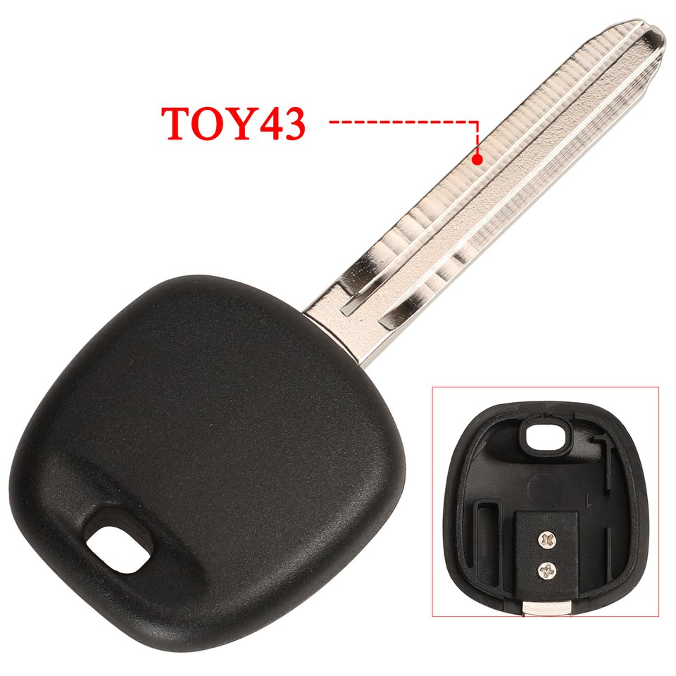 

Пустой Корпус Транспондера Jingyuqin Для Ключа Toyota RAV4 PRADO COROLLA Camry Reiz Highlander Yaris Corolla TOY43 TOY48 Blade