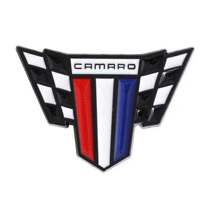 

Модифицированный логотип Camaro, боковая эмблема кузова автомобиля, наклейка для Chevrolet Cavalier Onix Cruze Aveo Silverado, авто наклейка на багажник, украшение