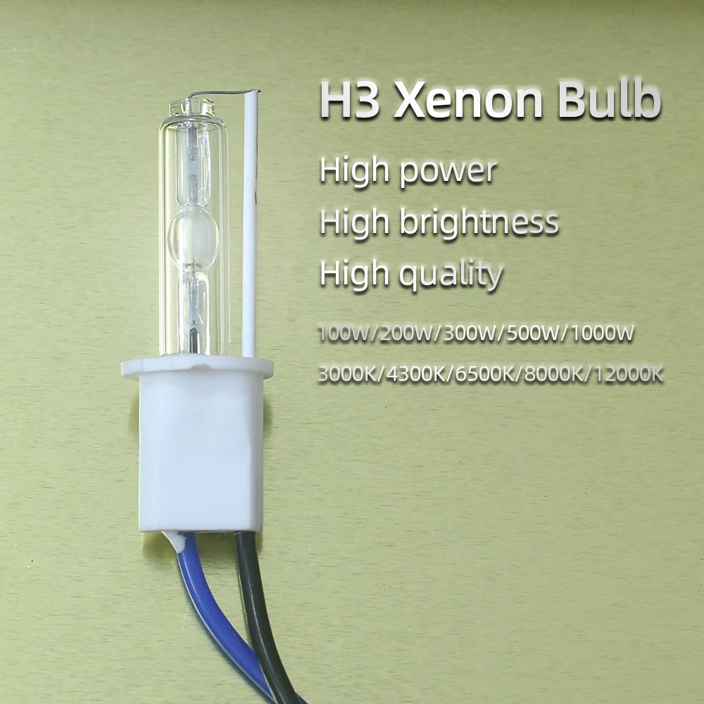 

JUJINGYANG ксеноновая лампа H3 1000 Вт, 3000К/4300К/6500К