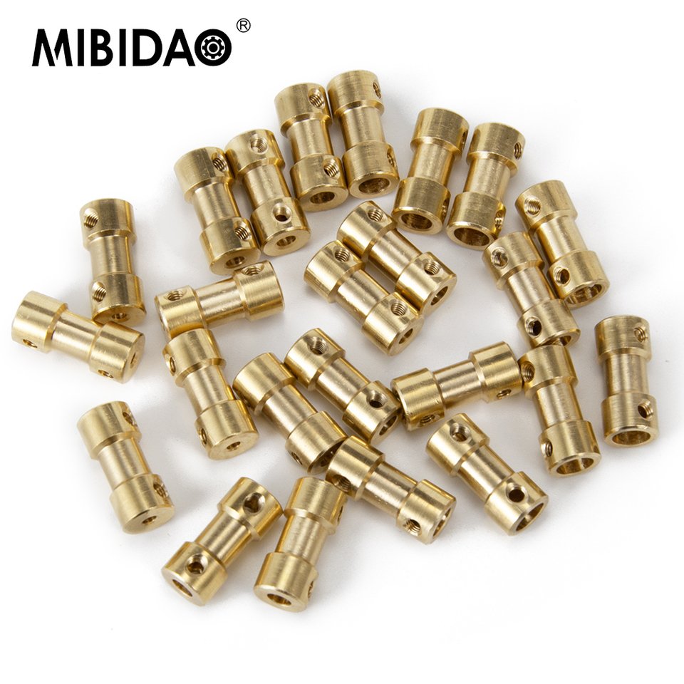 

MIBIDAO Муфты вала двигателя латунные 5 шт.