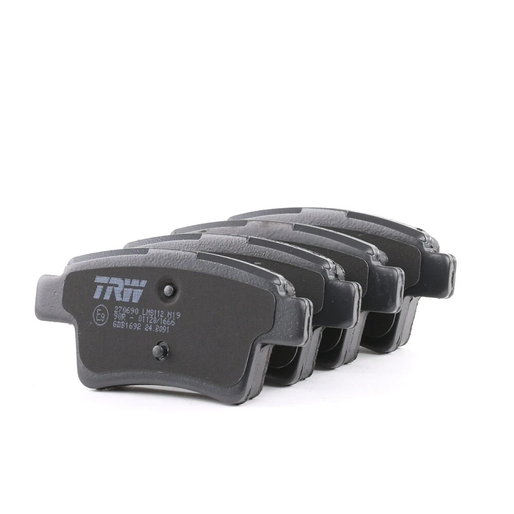 

Колодки тормозные дисковые задние для Peugeot 408 (Пежо 408) 2012-2021 TRW GDB1692, Задние тормозные колодки Расходники
