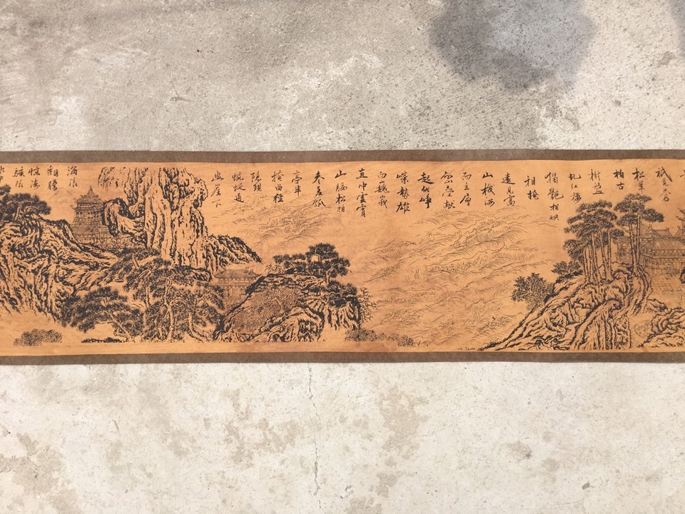 

Китайская рисовая бумага для гостиной Penglai Fairyland
