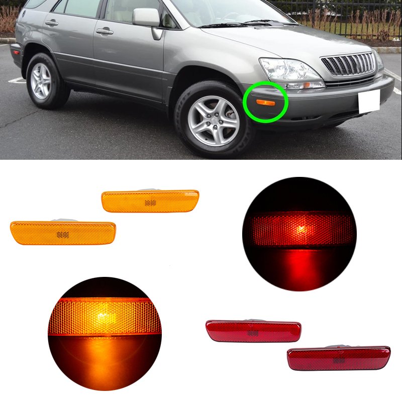 

Lexus RX300 1999-2003 Боковой Габаритный Светильник, Индикатор Автомобильного Бампера, Передний И Задний Фонарь
