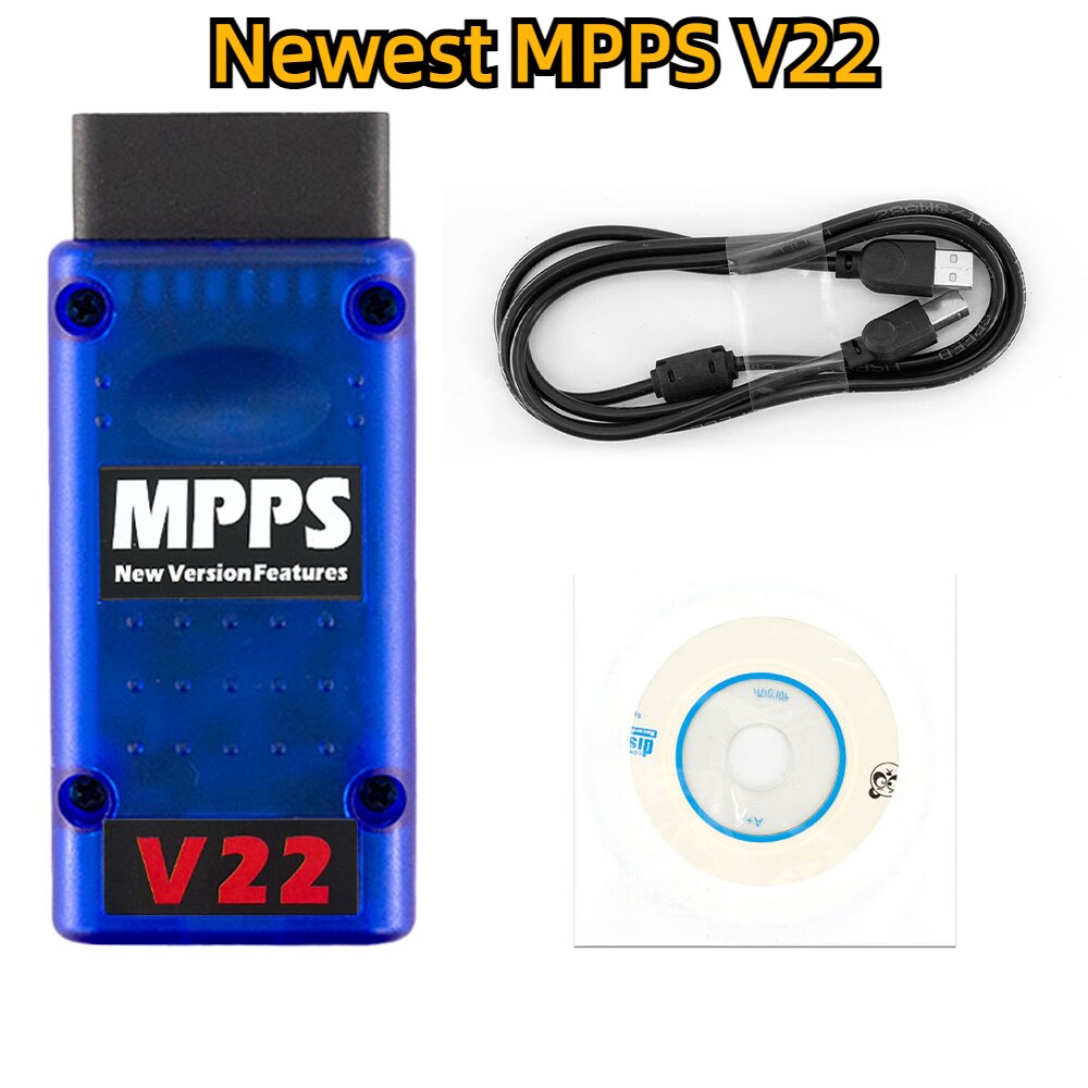 

MPPS V22 MPPS Master Auto ECU чип-тюнинг интерфейс MPPS V22 для EDC15 EDC16 EDC17 MPPS 18, многоязычный