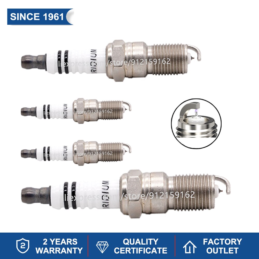 

4-6PCS Иридиевые платиновые свечи зажигания TORCH Q6RTIP-13 Замена для ITR6F13(4477) PTR6D-13G(6989) PTR6F-13(7569) TR6AP-13(5809)