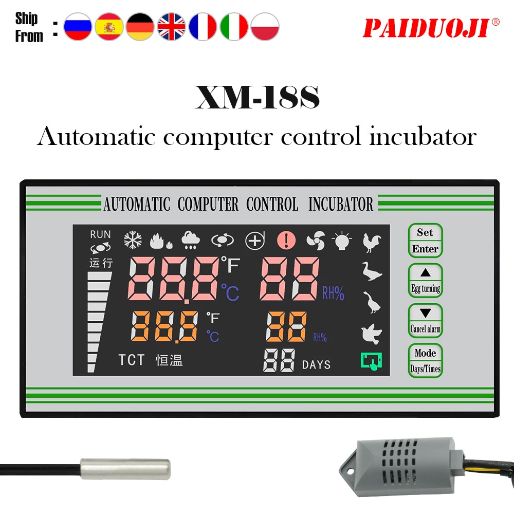 

Контроллер температуры XM18S Paiduoji