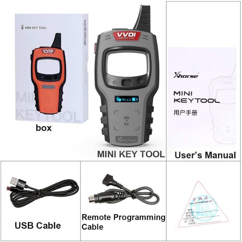 

Xhorse Global Version Georges VVDI Mini Key Tool Программатор удаленных ключей без 48-токенов