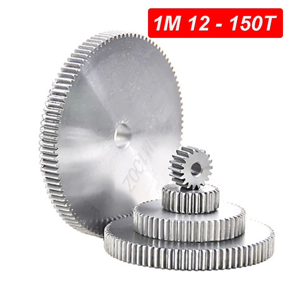 

Шестерня модуля 1, сталь 45#, 12-27 зубьев