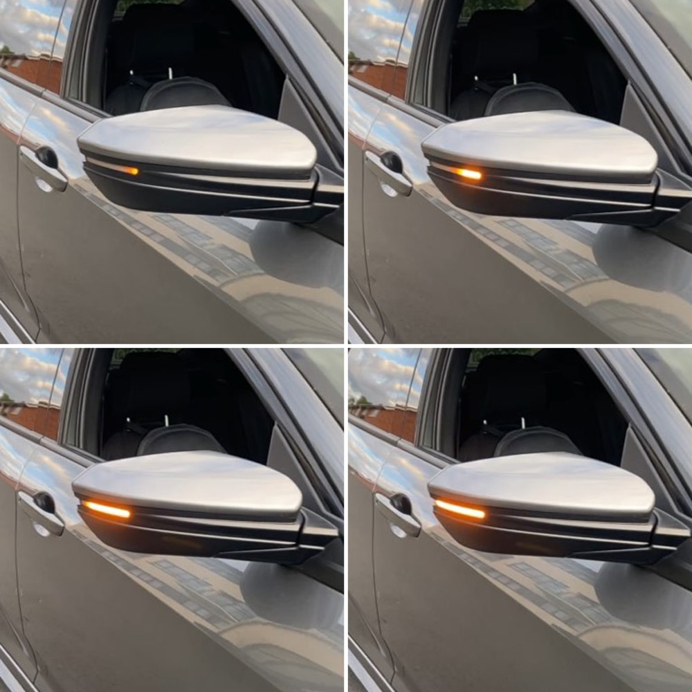 

Динамический последовательный индикатор бокового зеркала для Honda Civic MK X MK10 10th FC FK 2016 2017 2018 2019 светодиодный указатель поворота