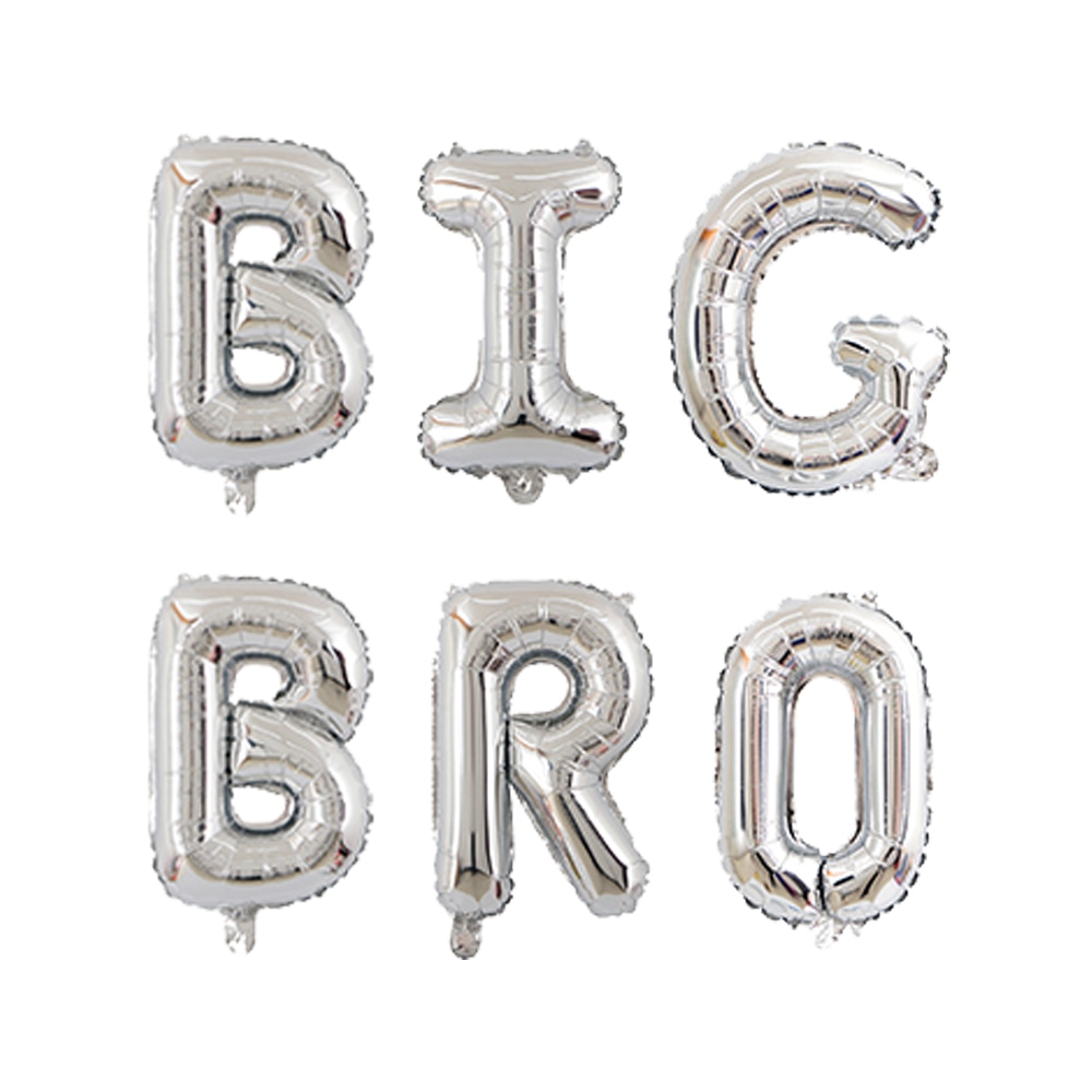 

Набор фольгированных шаров "Big Sis Big Bro" Partigos