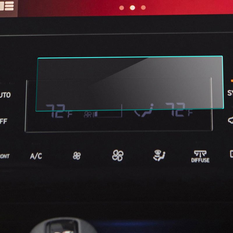 

Защитная пленка из ПЭТ для Tucson NX4 2021-2023, задний экран кондиционера автомобиля, аксессуары для салона автомобиля