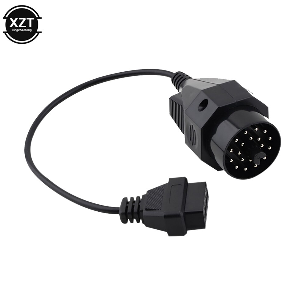 

Адаптер OBD II для BMW, 20-контактный 16-контактный гнездовой разъем OBD2, e36, e39, X5, Z3, для BMW, 20-контактный автомобильный аксессуар, соединительный кабель