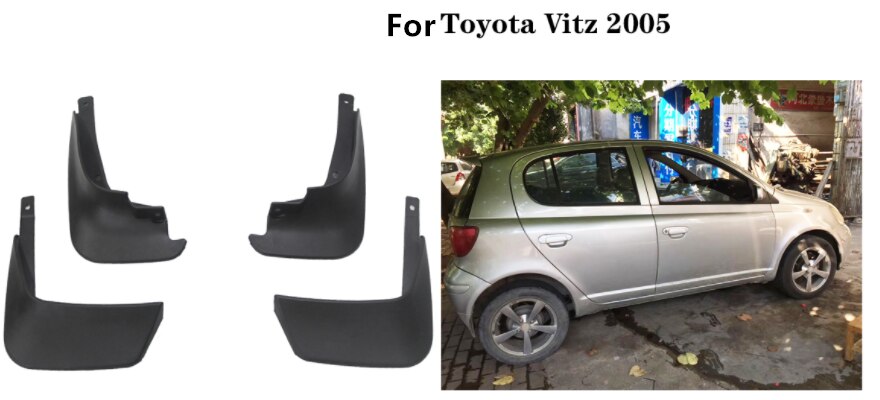 

Внешние шины, брызговики для Toyota Vitz Yaris, Echo XP10 10 1999 ~ 2006, брызговики, аксессуары