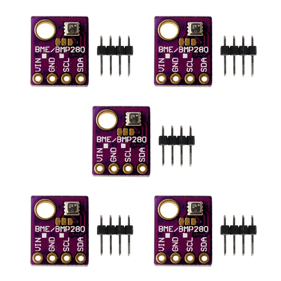 

Датчик температуры, влажности и давления BME280 DIYmall для Arduino (5 шт.)