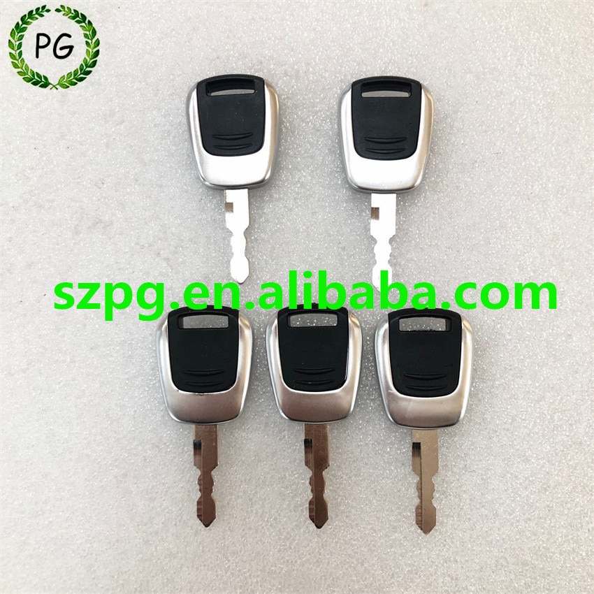 

5 шт., встроенный ключ зажигания 21Q4-00090 для экскаватора Hyundai