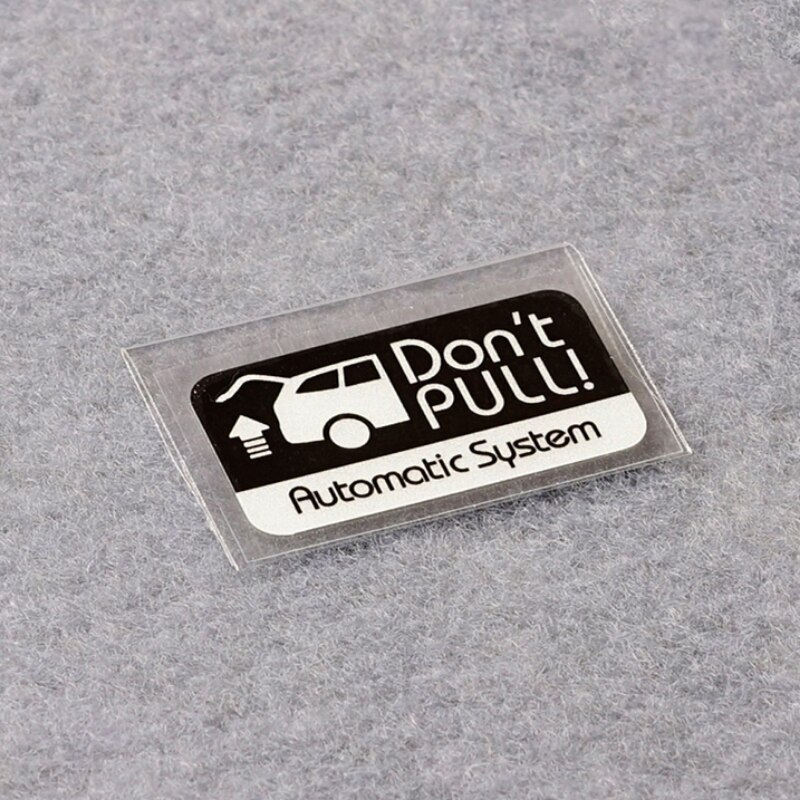

2x Sistem Otomatis Peringatan Pita Vinil Hiasan Mobil Evro Tarik Stiker Pintu Kend Gracias Otomatis 4CM