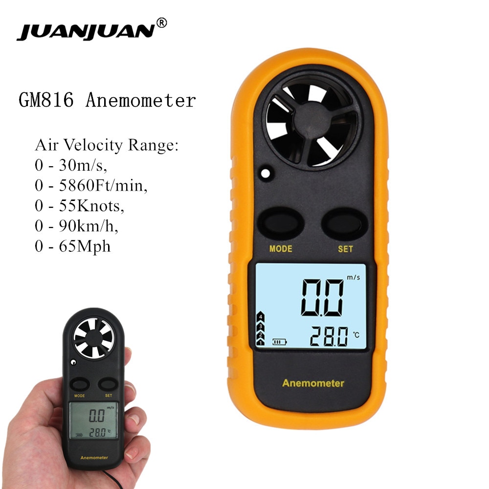 

Цифровой анемометр JUANJUAN GM816