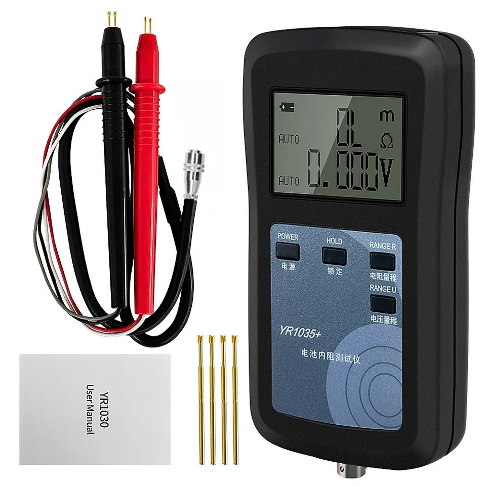 

High Precision Lithium Lead-acid 18650 Battery Internal Resistance Test Instrument YR1035+100V Electric Vehicle Battery Detector