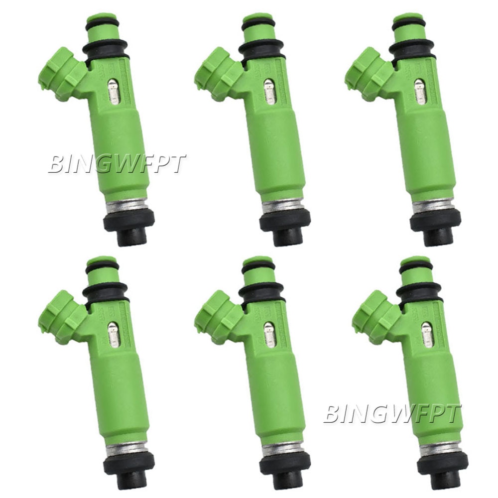

6 шт./лот, 100% новые топливные форсунки OEM 195500 -3170 1955003170 МД 332733 Для Mitsubishi Montero Sport 3.0L 6G72 1998-2003 гг.
