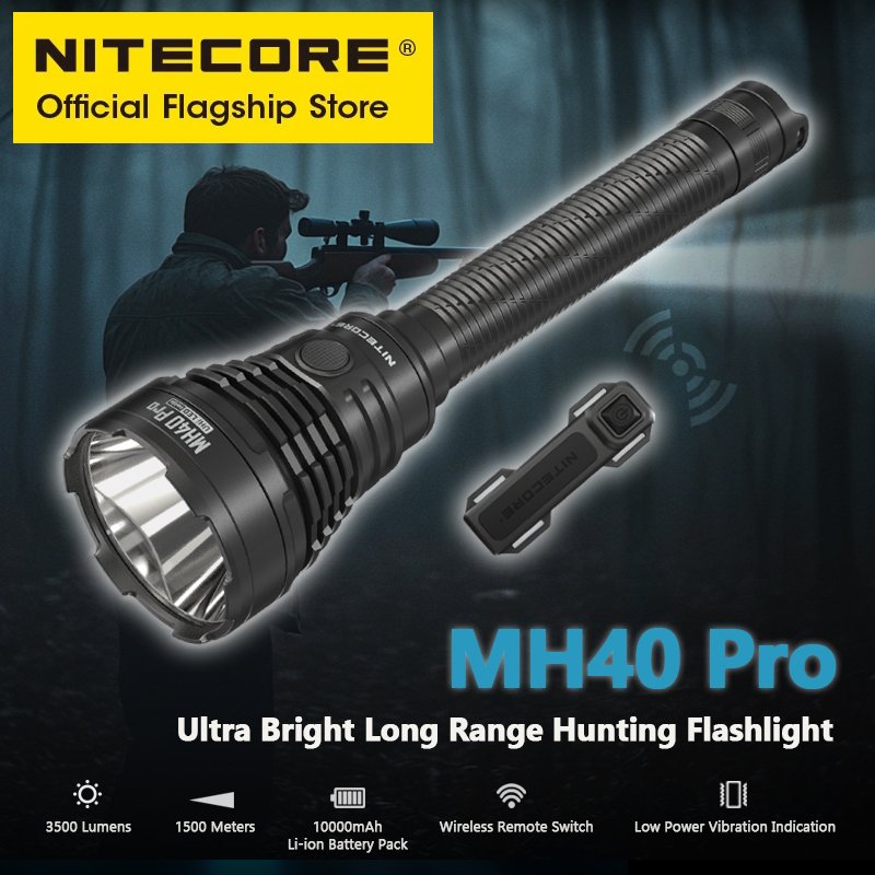 

NITECORE MH40 PRO охотничий фонарь 3500 люмен