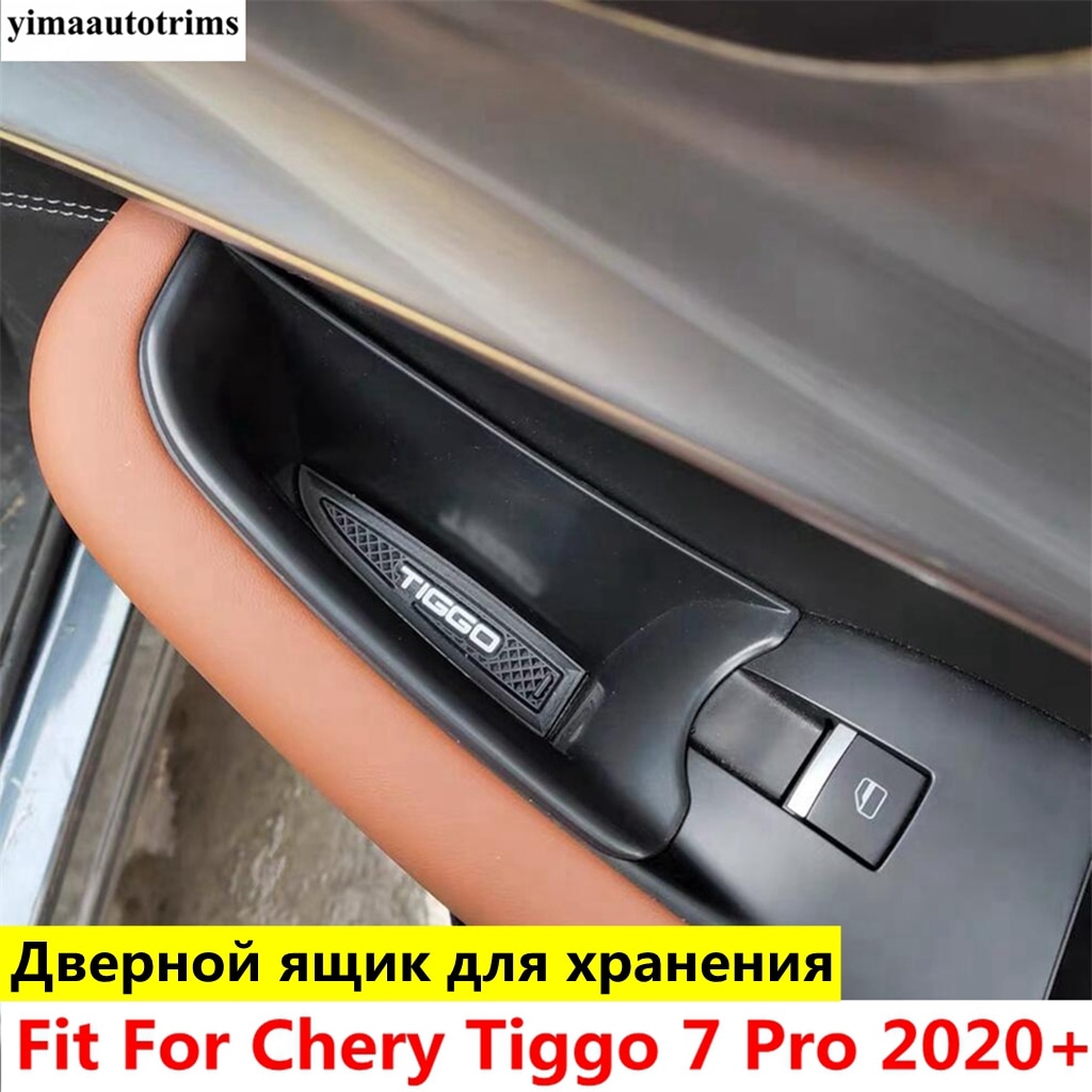 

Подлокотник для передней двери, контейнер для поддонов, держатель для Chery Tiggo 7 Pro 2020-2023, автомобильные аксессуары, внутренний комплект