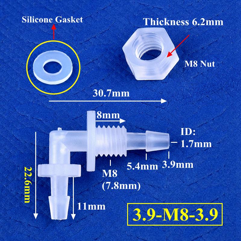 

SgooHan перфорированный угловой соединитель для аквариума M6 ~ G1/2
