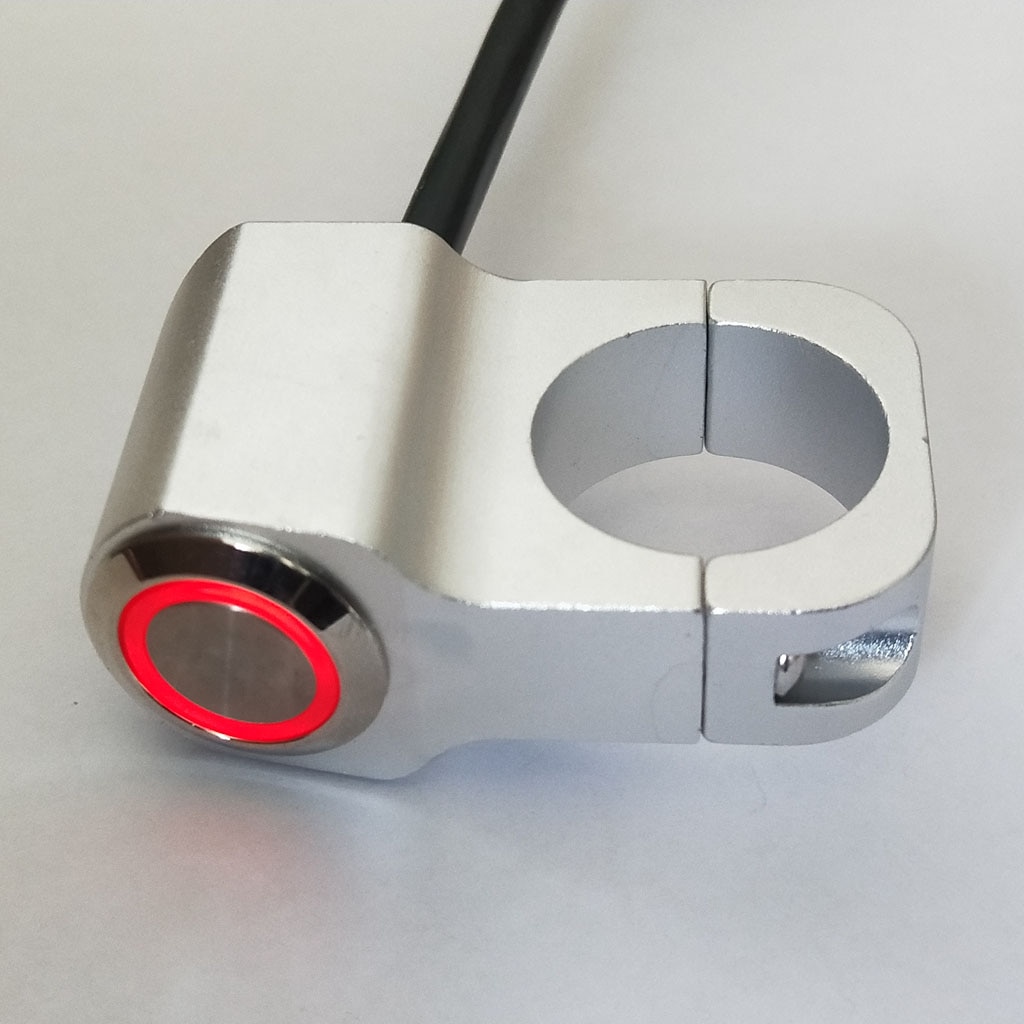 

25 мм руль мотоцикла, переключатель фар, алюминиевый сплав, водонепроницаемый, вкл./выкл., противотуманный прожектор, переключатель для мотоцикла, квадроцикла